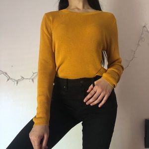 PUMPKIN ORANGE HM SWEATER